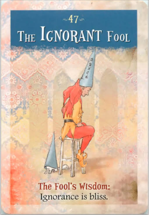 The Fool's Wisdom Oracle Cards